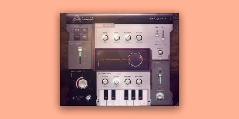 Interface of Graillon 3 by Auburn Sounds