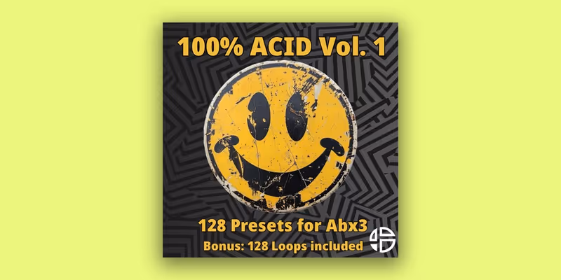 Interface of 100% Acid Vol.1 by Audio Blast