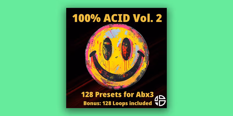 Interface of 100% Acid Vol.2 by Audio Blast