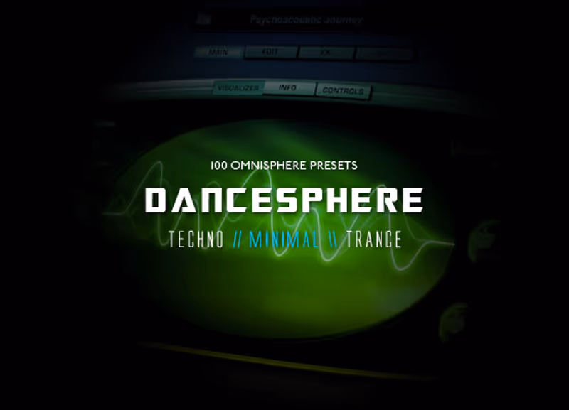 Interface of Omnisphere Dancesphere by Audiority
