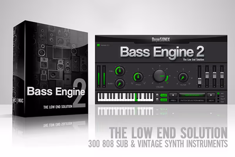 Interface of Bass Engine 2 by DopeSONIX