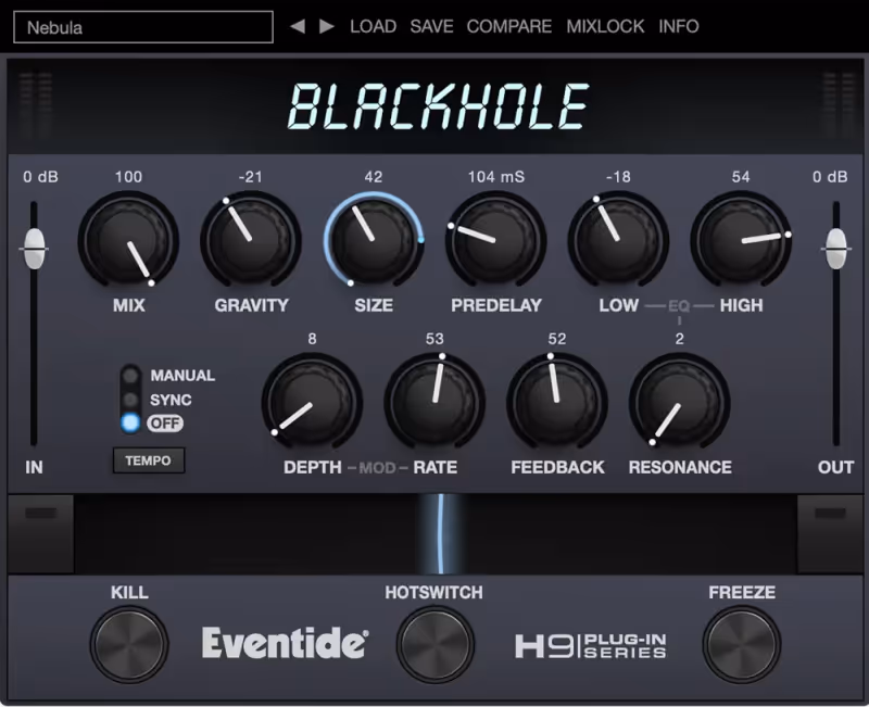 Interface of Blackhole by Eventide