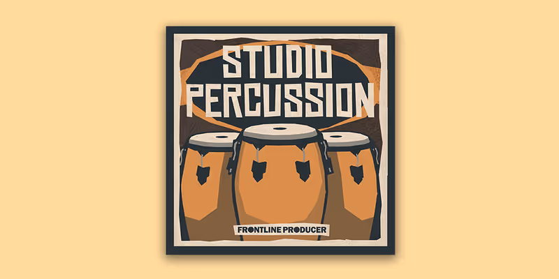 Interface of Studio Percussion by Frontline Producer