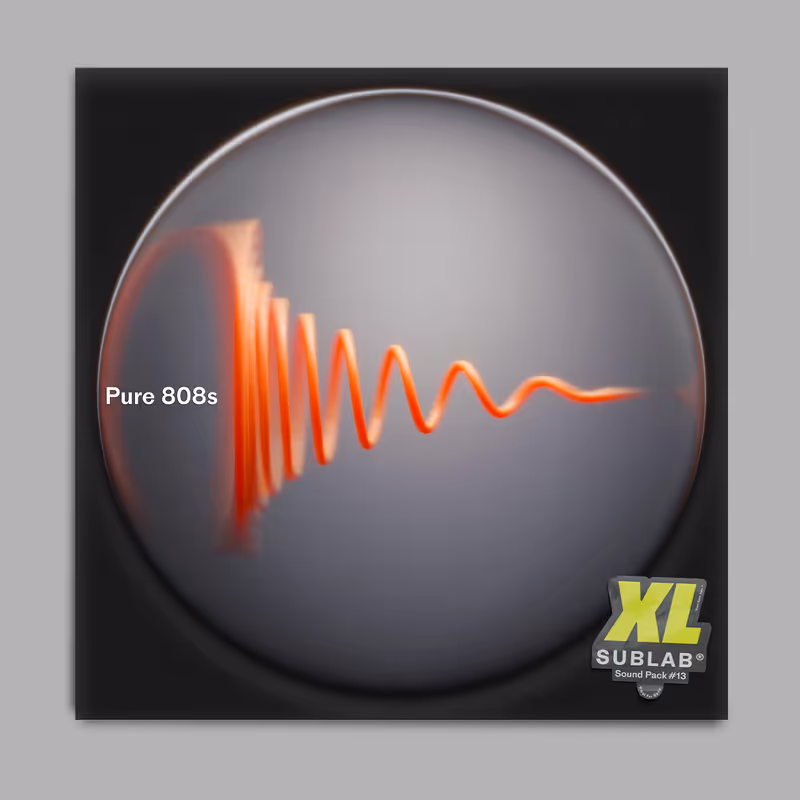 Interface of SubLab XL Sound Pack: Pure 808s by Future Audio Workshop