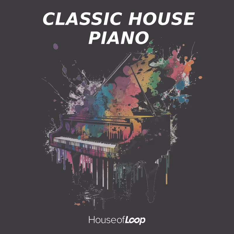 Interface of Classic House Piano by House of Loop