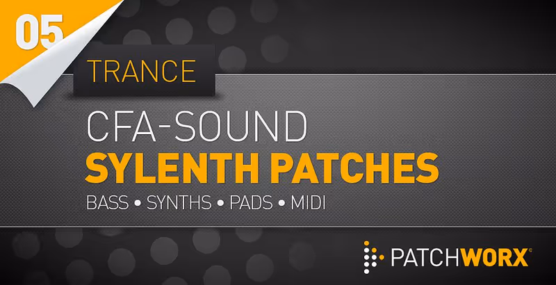 Interface of CFA Sound - Trance Sylenth Presets by Loopmasters