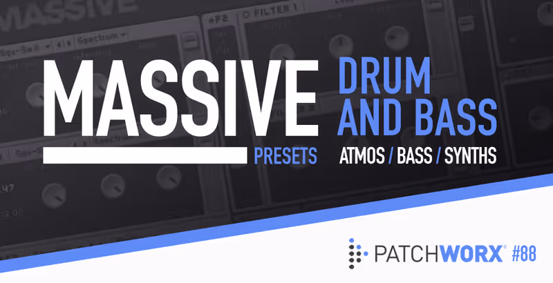 Interface of Drum & Bass - Massive Presets by Loopmasters