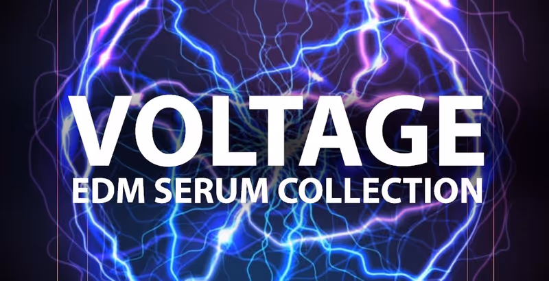 Interface of Serum - Voltage EDM by LP24 Audio