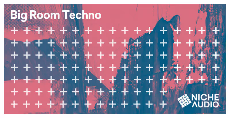 Interface of Big Room Techno Wav Pack by Niche Audio
