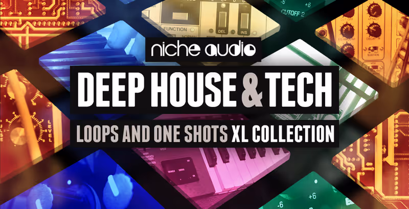 Interface of Deep House & Tech XL Collection by Niche Audio