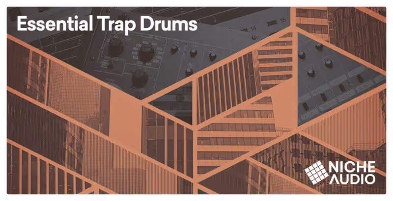 Interface of Essential Trap Drums by Niche Audio
