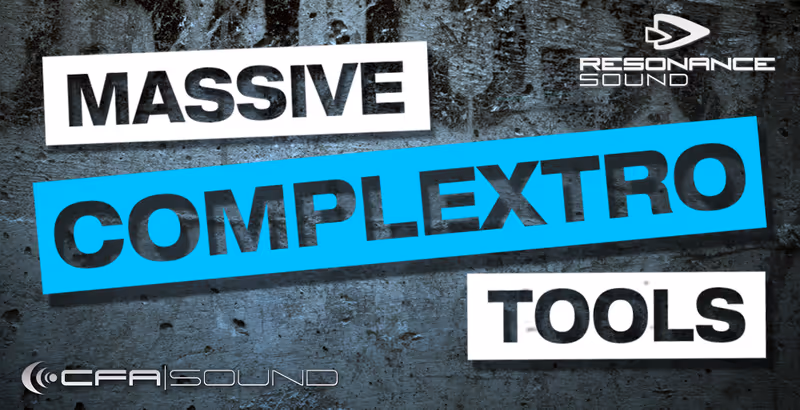 Interface of CFA Massive Complextro Tools by Resonance Sound