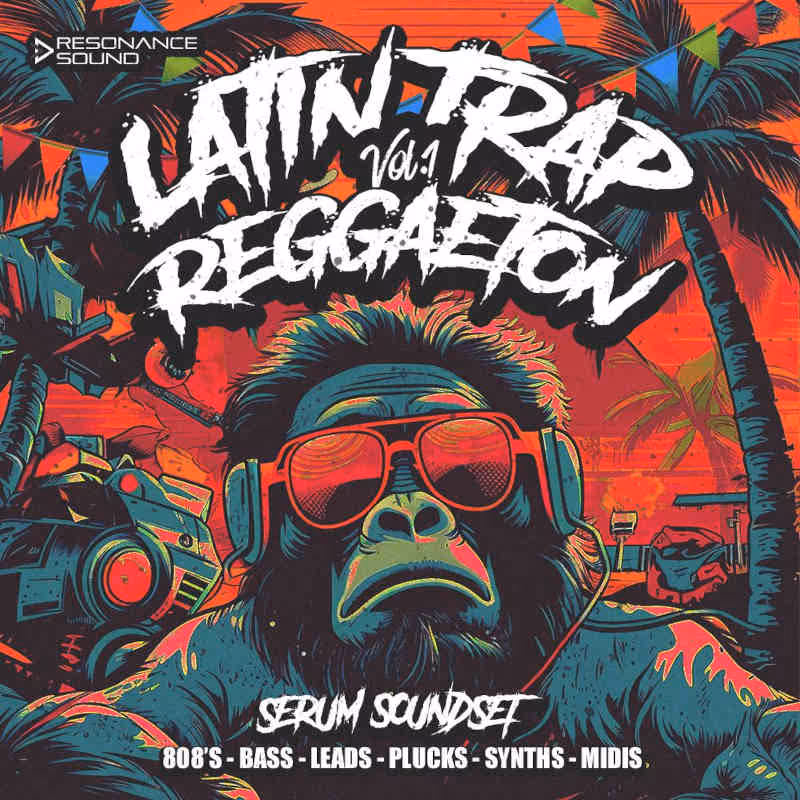 Interface of Latin Trap & Reggaeton Vol.1 for Serum by Resonance Sound