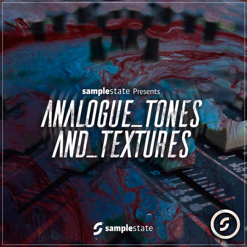 Interface of Analogue Textures & Tones by Samplestate