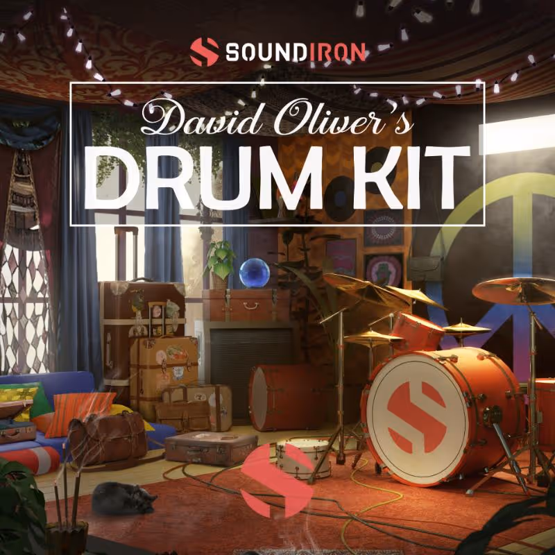 Interface of David Oliver's Drum Kit by Soundiron