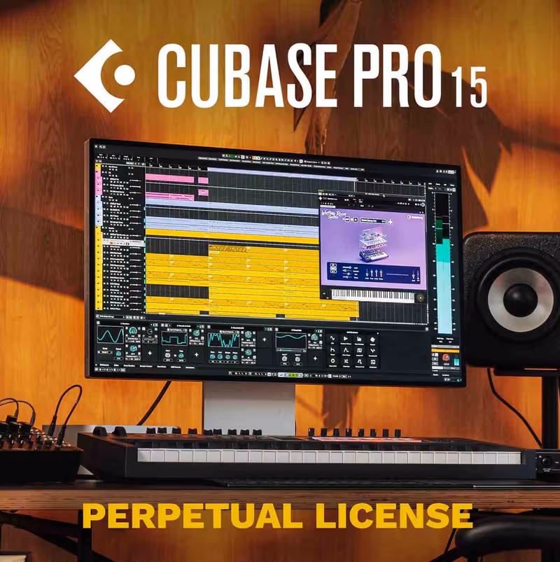 Interface of Cubase Pro 15 by Steinberg