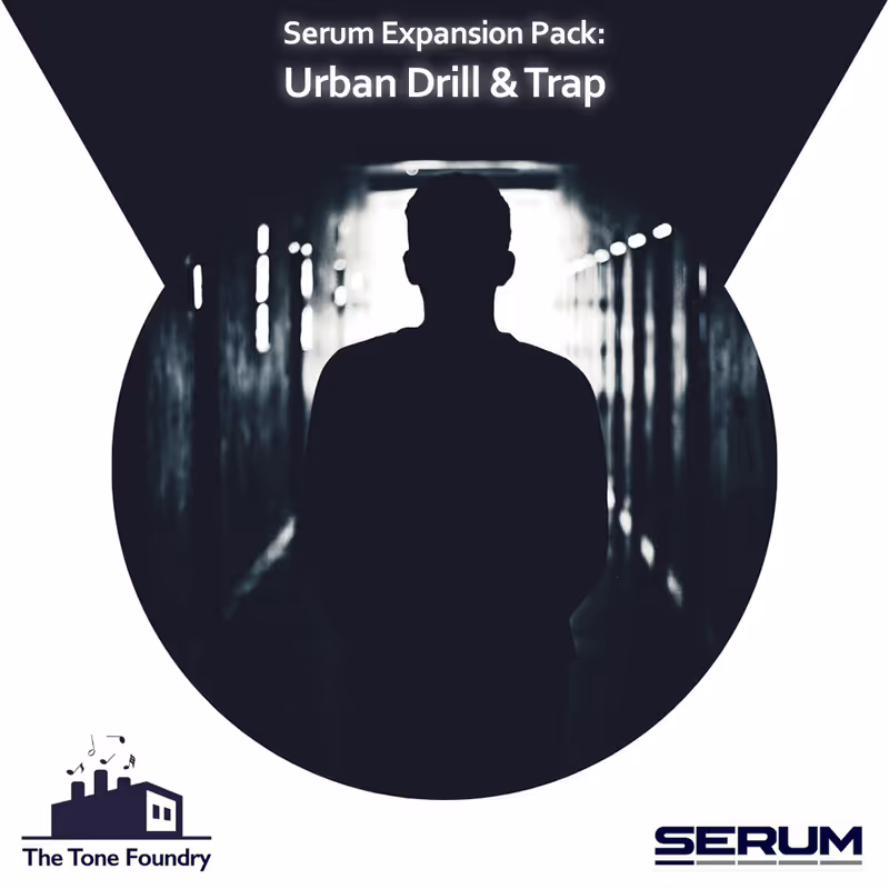 Interface of Urban Drill & Trap for Serum by The Tone Foundry